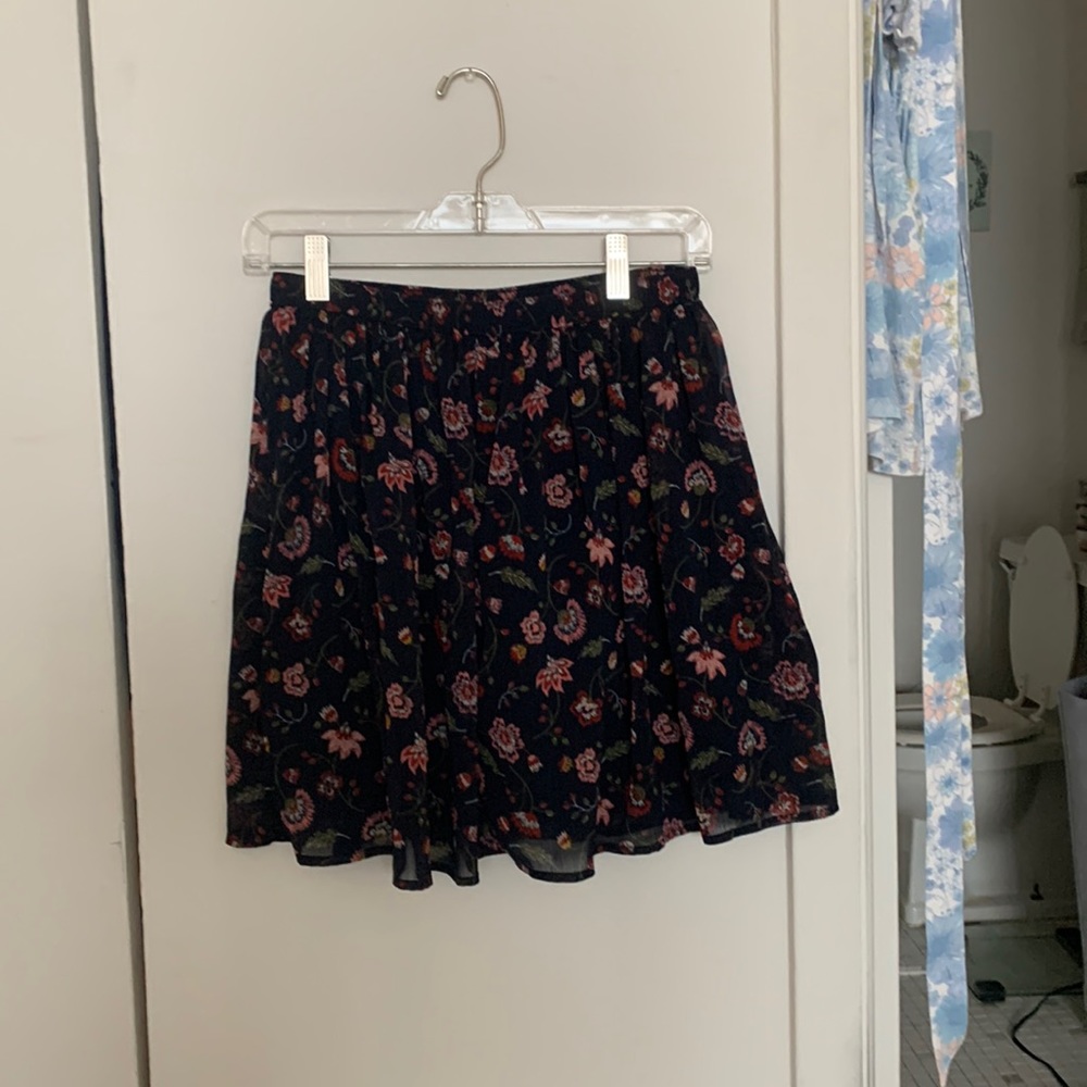 Floral skirt